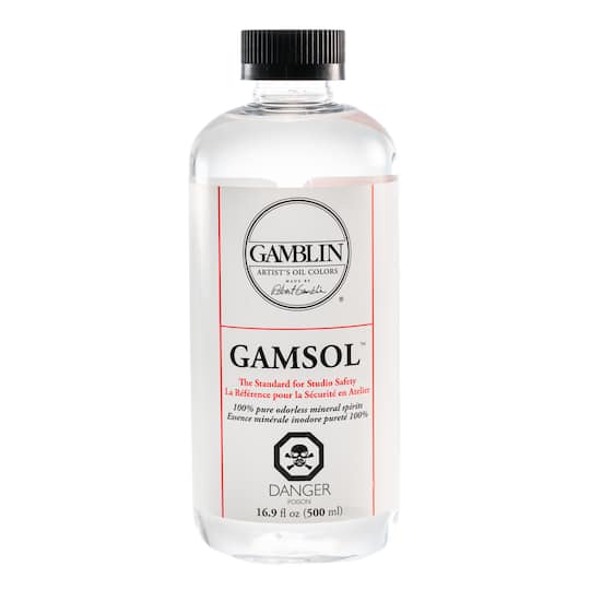 Gamblin; 16oz. Gamblin Gamsol Odourless Mineral Spirits; Category:Oil Mediums; Image:1